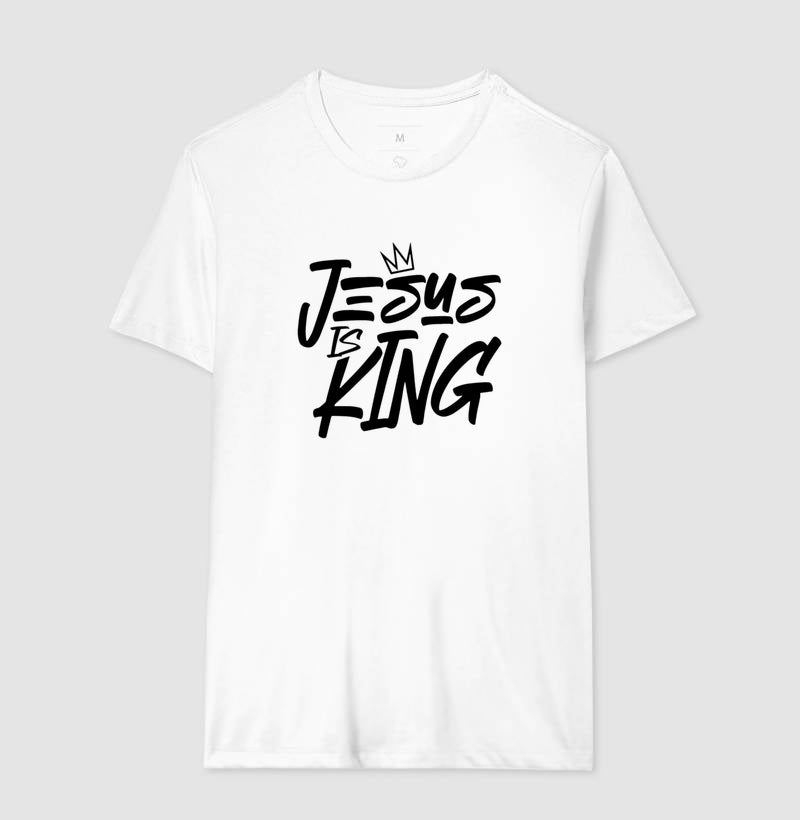 Camiseta tradicional Jesus is King