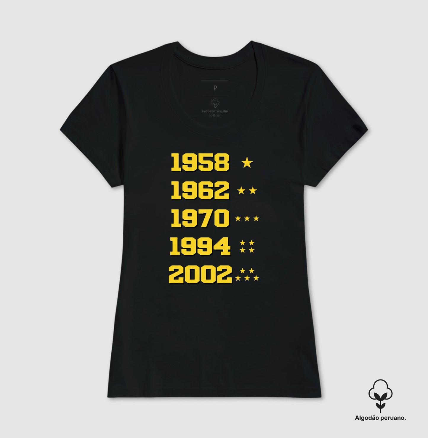Camiseta Premium Títulos