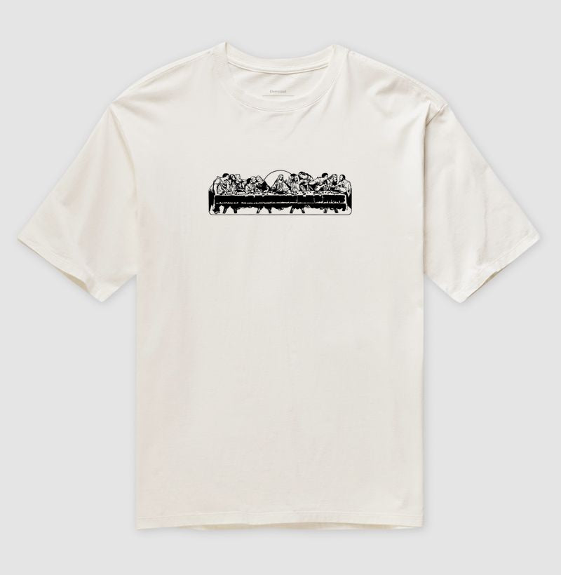 Camiseta oversized Última Ceia