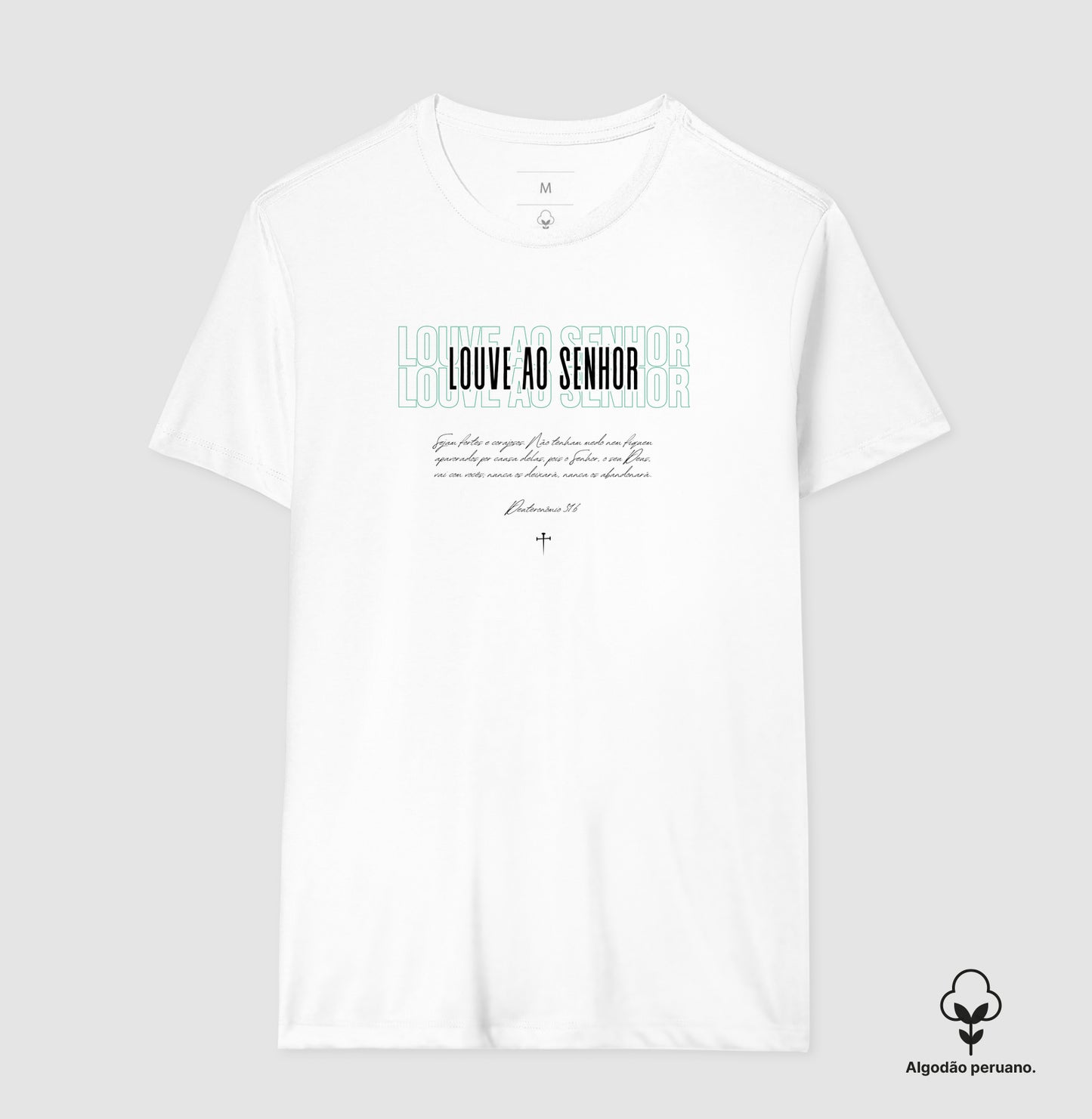 Camiseta premium Louve ao Senhor