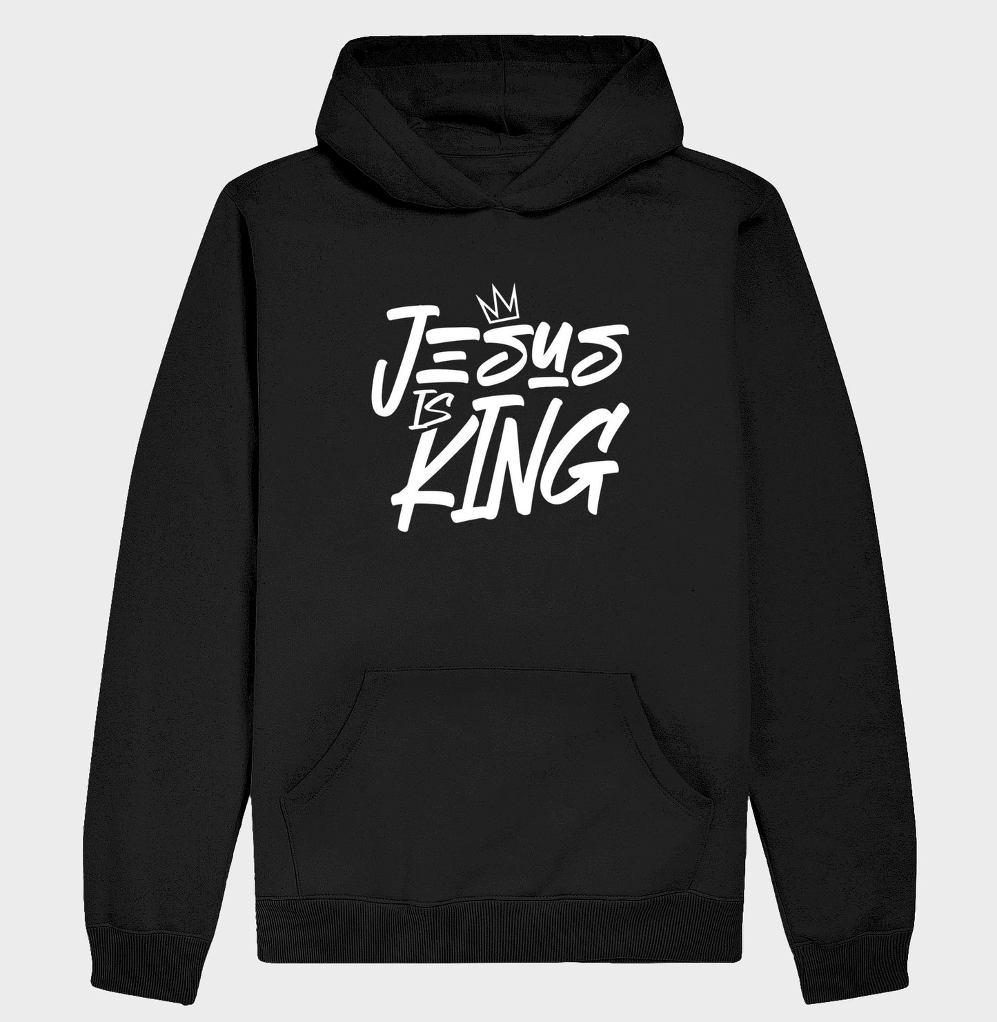 Moletom com capuz Jesus is King