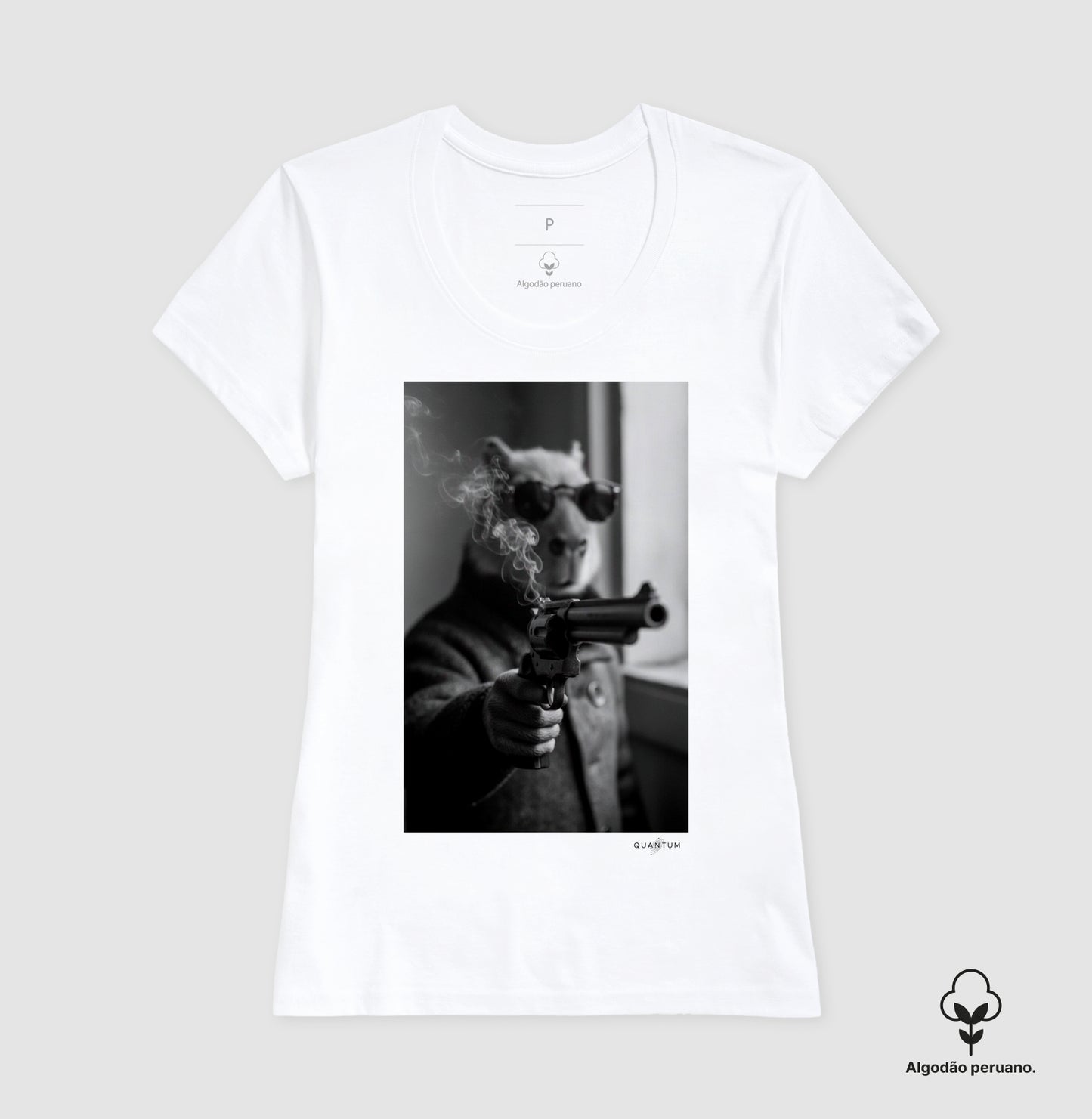 Camiseta Premium Capivara Noir