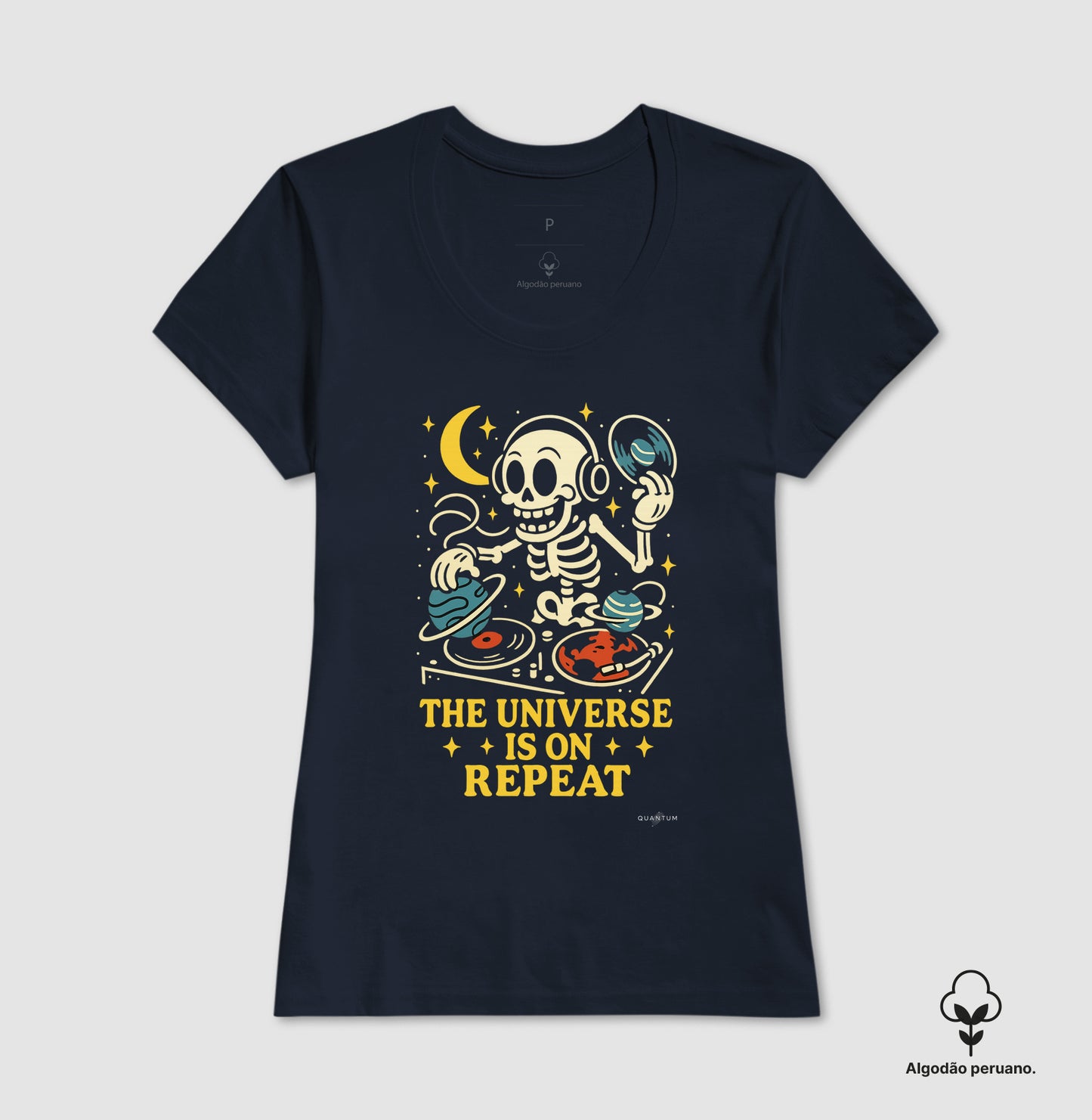 Camiseta premium The universe is on repeat