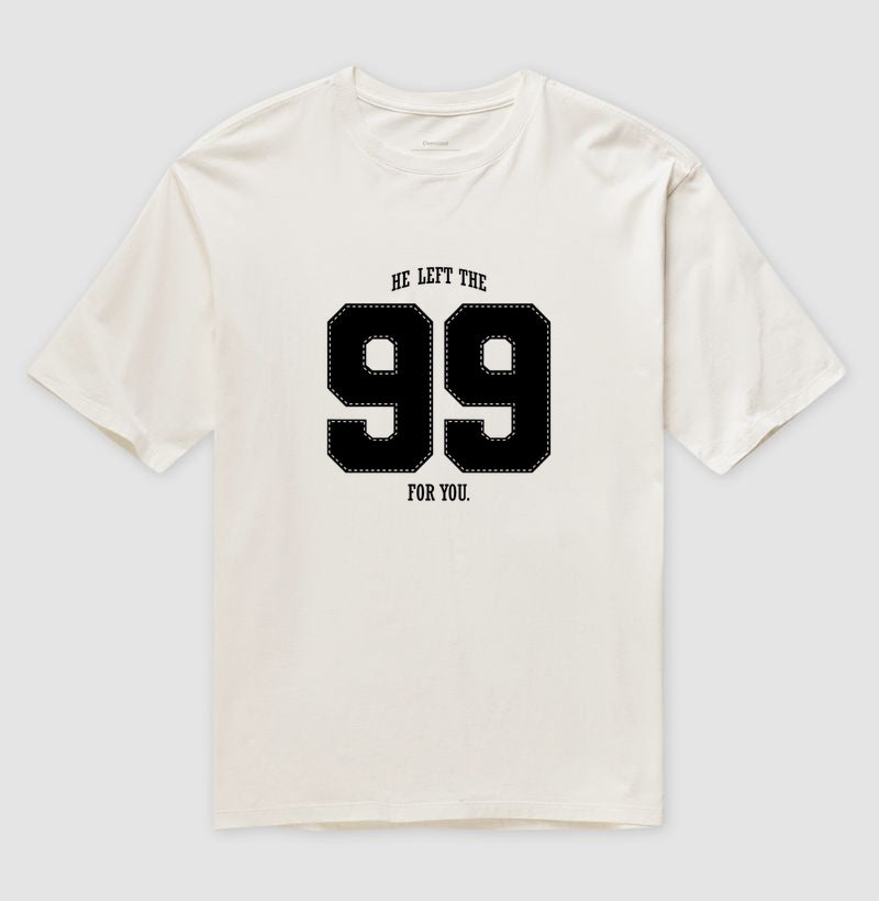 Camiseta oversized O Encontro