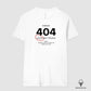 Camiseta premium 404 - Love not found
