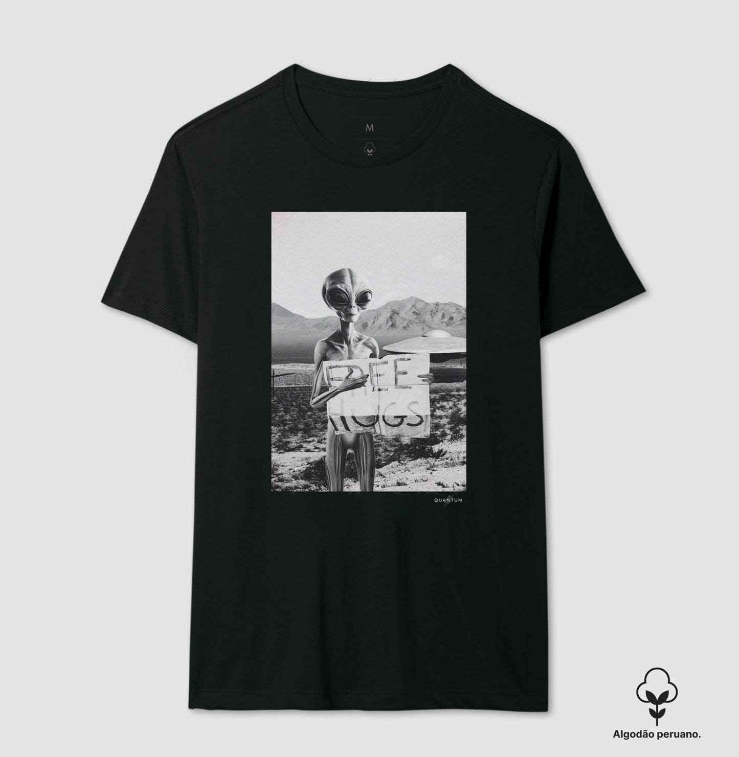 Camiseta Premium Abraço Intergaláctico