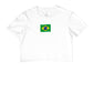 Camiseta Cropped Brasil