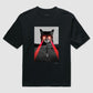 Camiseta Oversized Laser Cat
