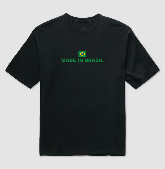 Camiseta Oversized Made In Brasil