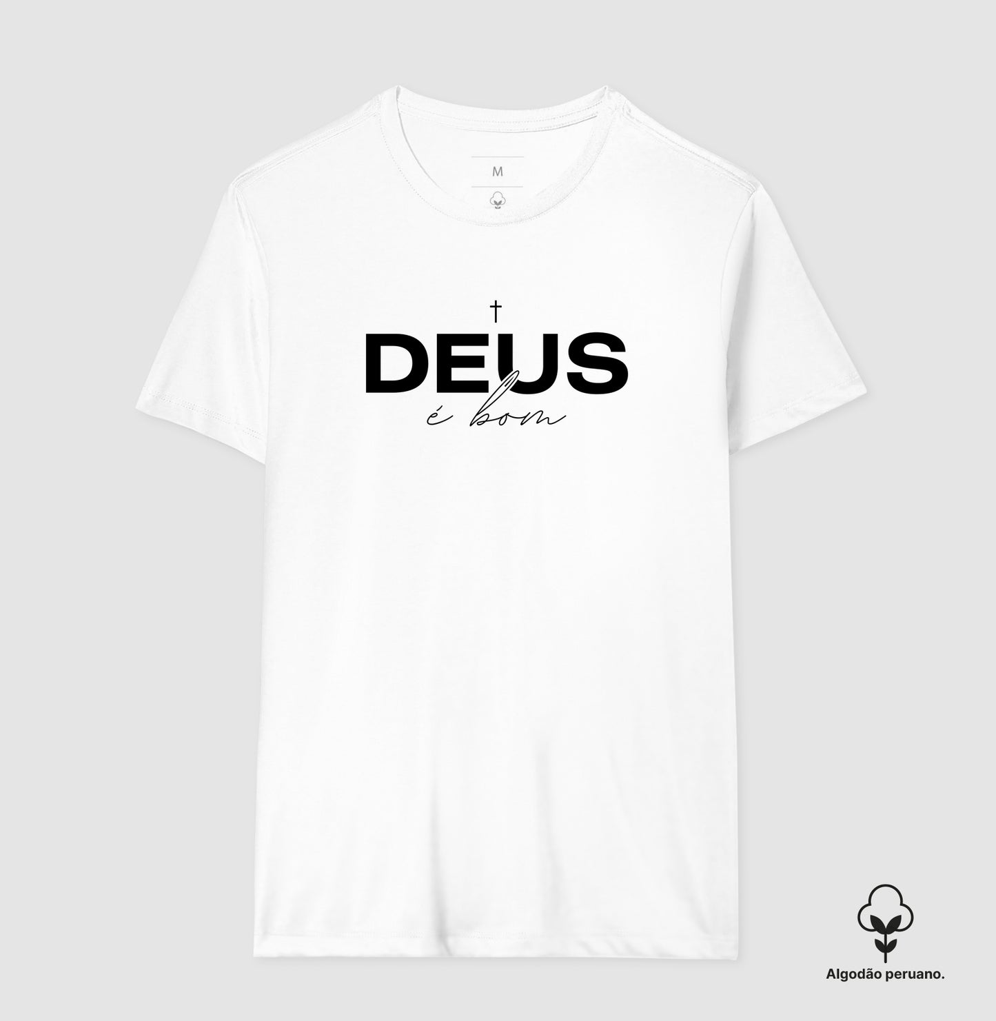 Camiseta premium Deus é bom