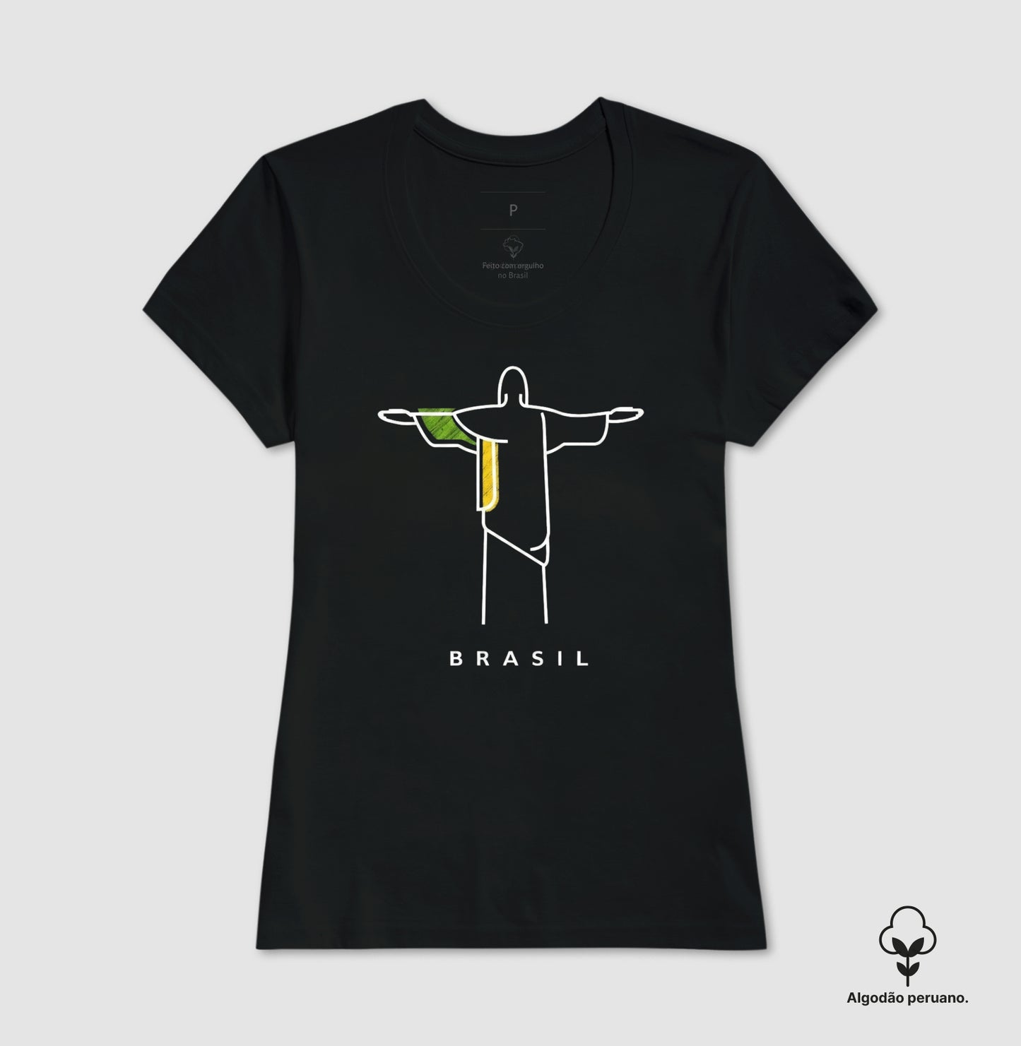 Camiseta Premium Deus é Brasileiro