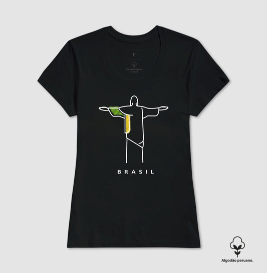 Camiseta Premium Deus é Brasileiro
