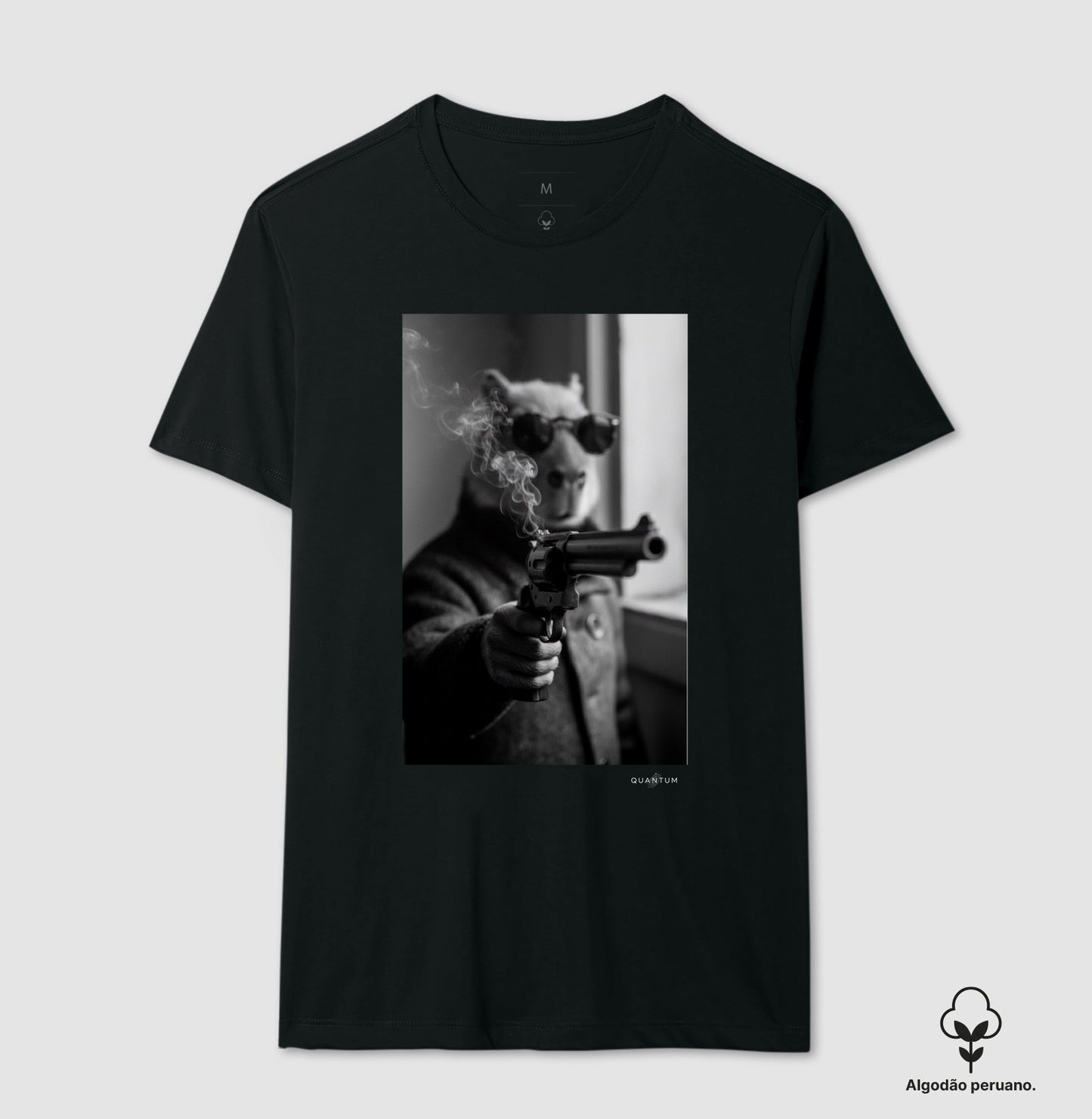 Camiseta Premium Capivara Noir