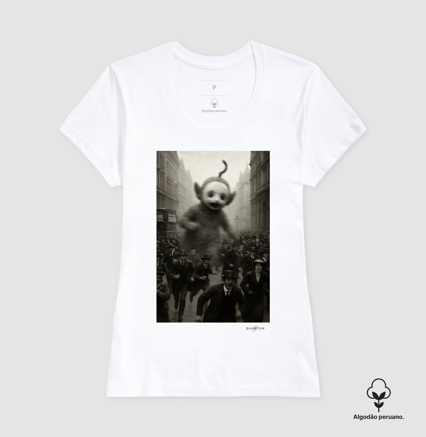 Camiseta premium Alguém viu a Laa-Laa?