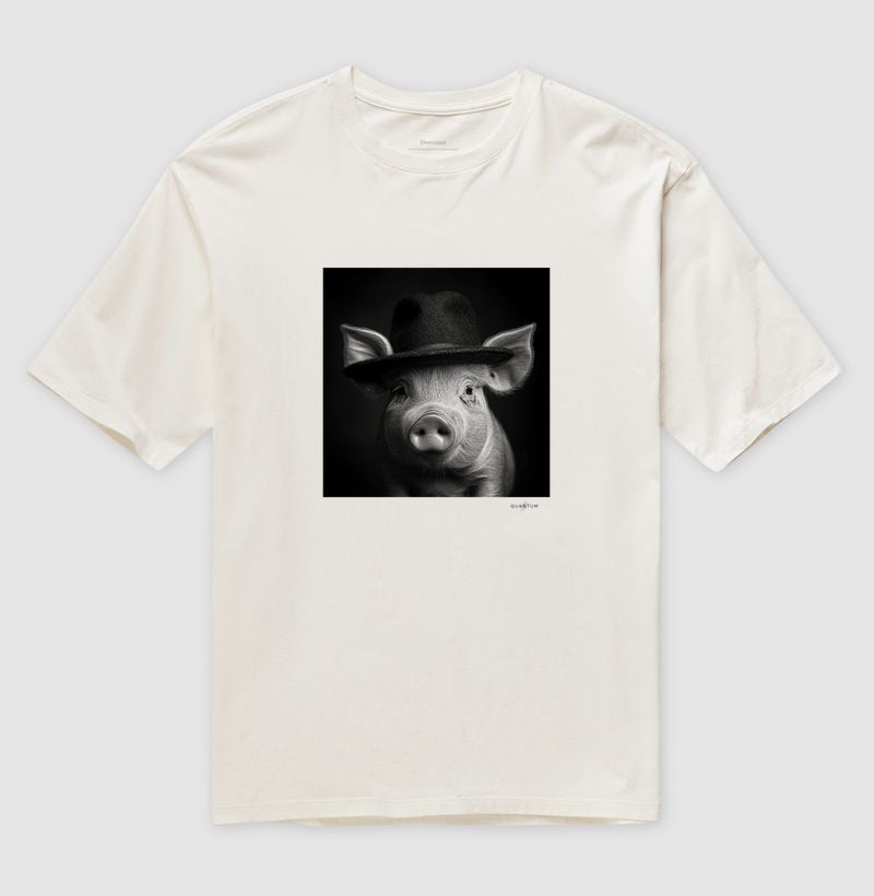 Camiseta Oversized Bacon Boss