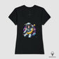 Camiseta premium macaco espacial