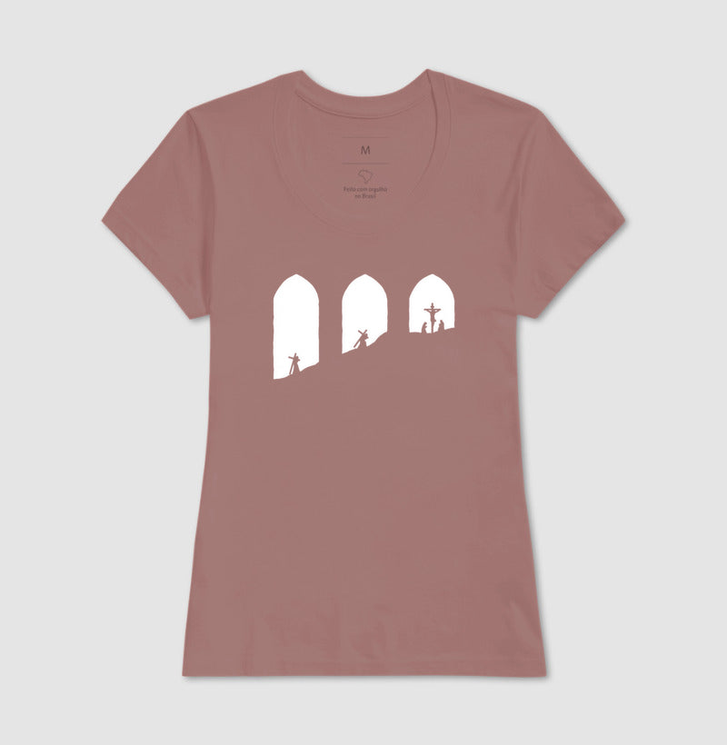 Camiseta tradicional Paixão de Cristo