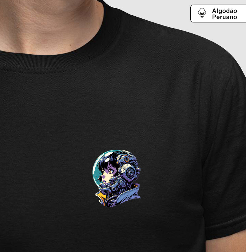 Camiseta premium Astronauta futurista
