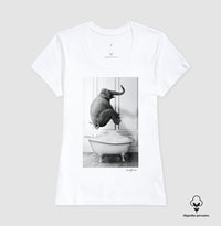 Camiseta premium Hora do Banho
