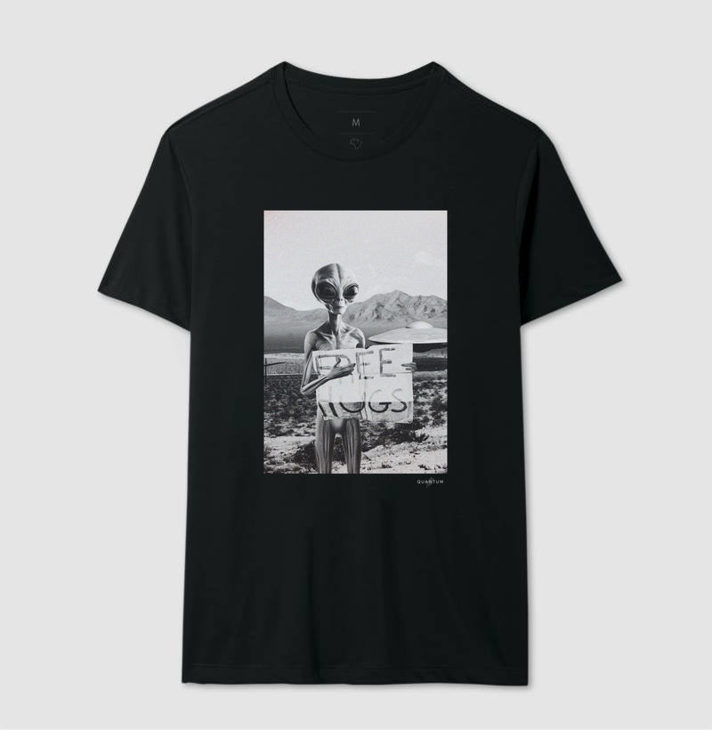 Camiseta Tradicional Abraço Intergaláctico