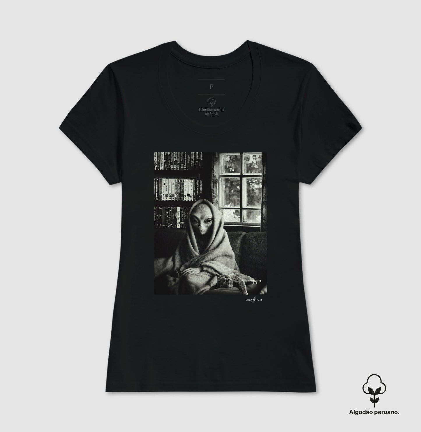 Camiseta premium Fora de Órbita