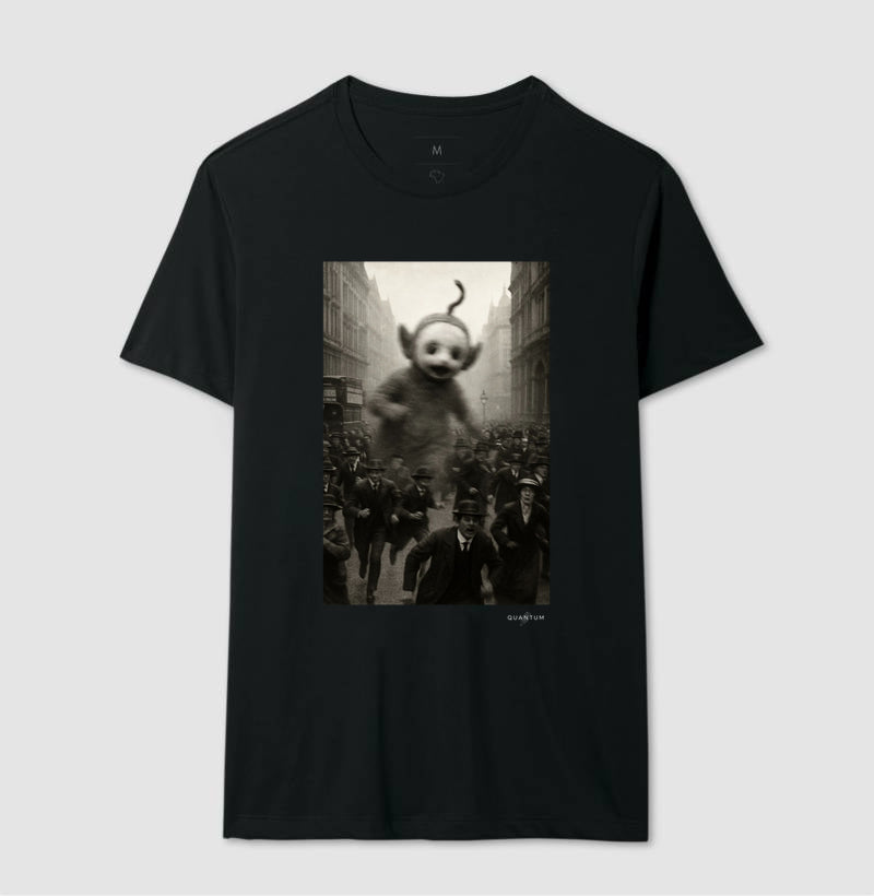 Camiseta Tradicional Tinky Winky Enlouquecido