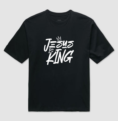 Camiseta oversized Jesus is King