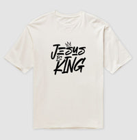Camiseta oversized Jesus is King