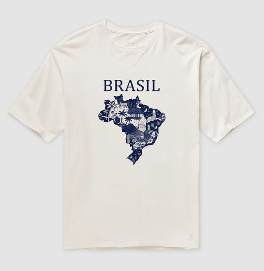 Camiseta Oversized Raízes