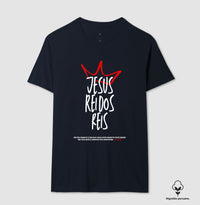Camiseta premium Jesus Rei dos Reis