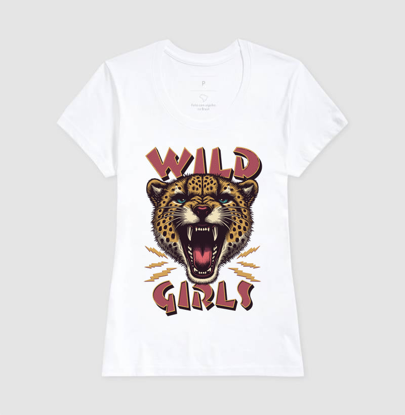 Camiseta tradicional Wild girls