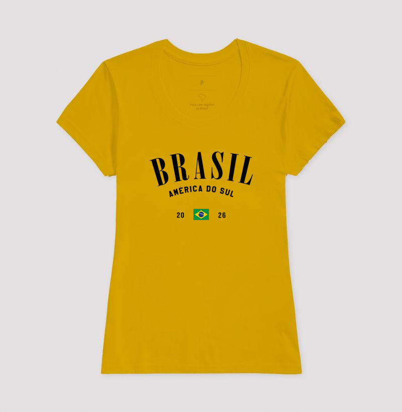 Camiseta Tradicional América do Sul