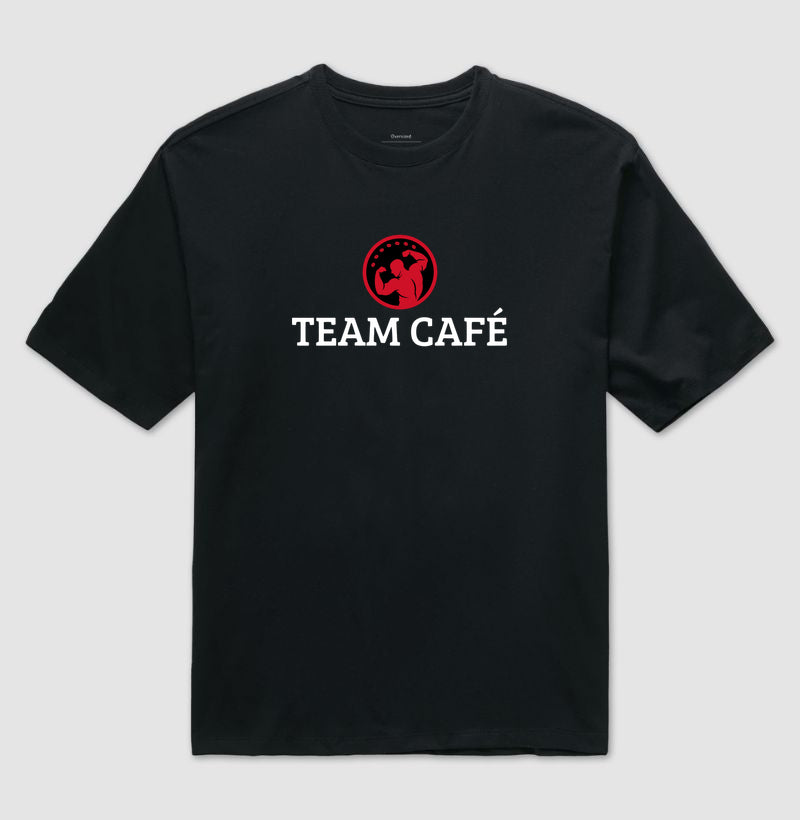 Camiseta Oversized Team Café
