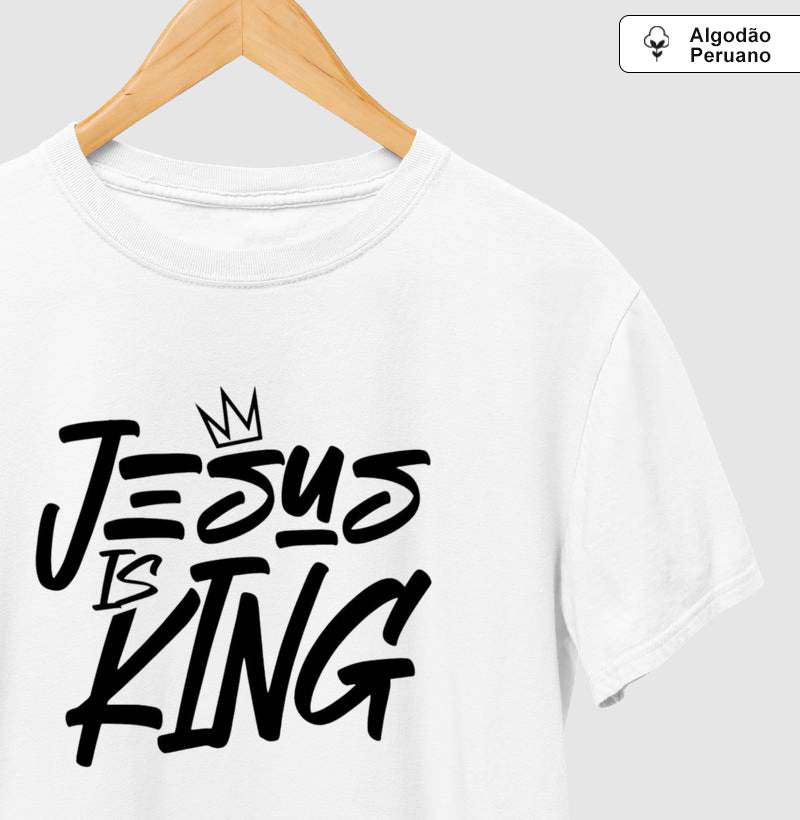 Camiseta premium Jesus is King
