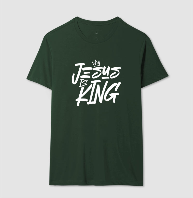 Camiseta tradicional Jesus is King