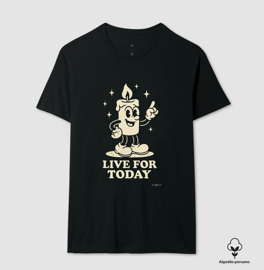 Camiseta premium Live for today