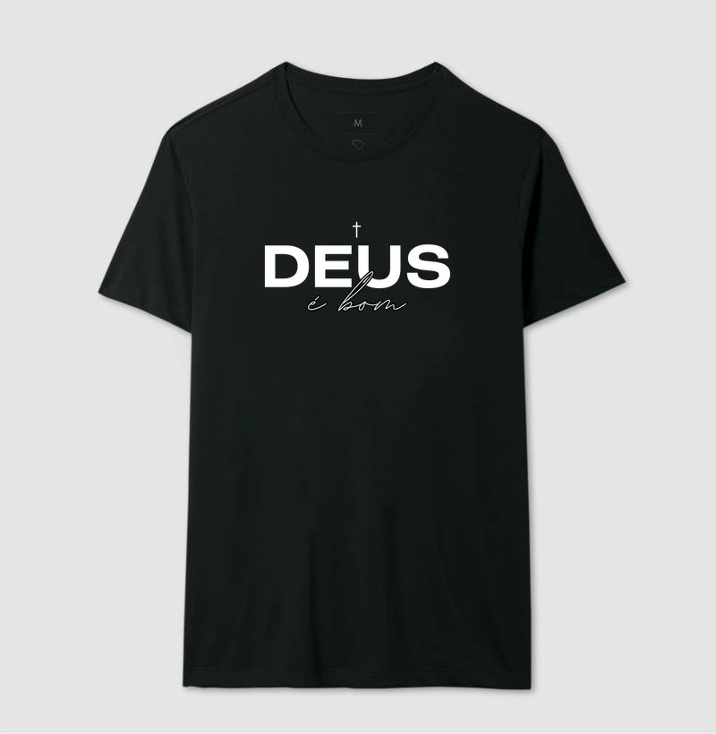 Camiseta tradicional Deus é bom