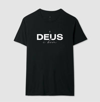 Camiseta tradicional Deus é bom