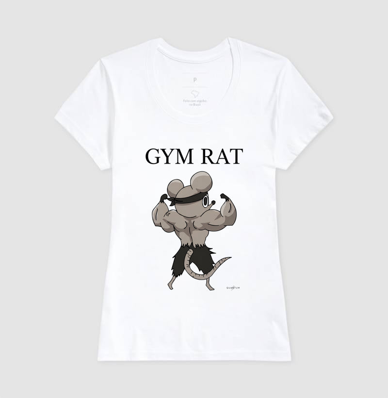 Camiseta Tradicional Gym Rat