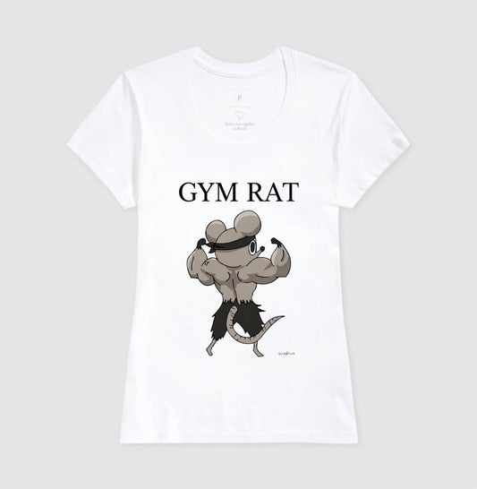 Camiseta Tradicional Gym Rat