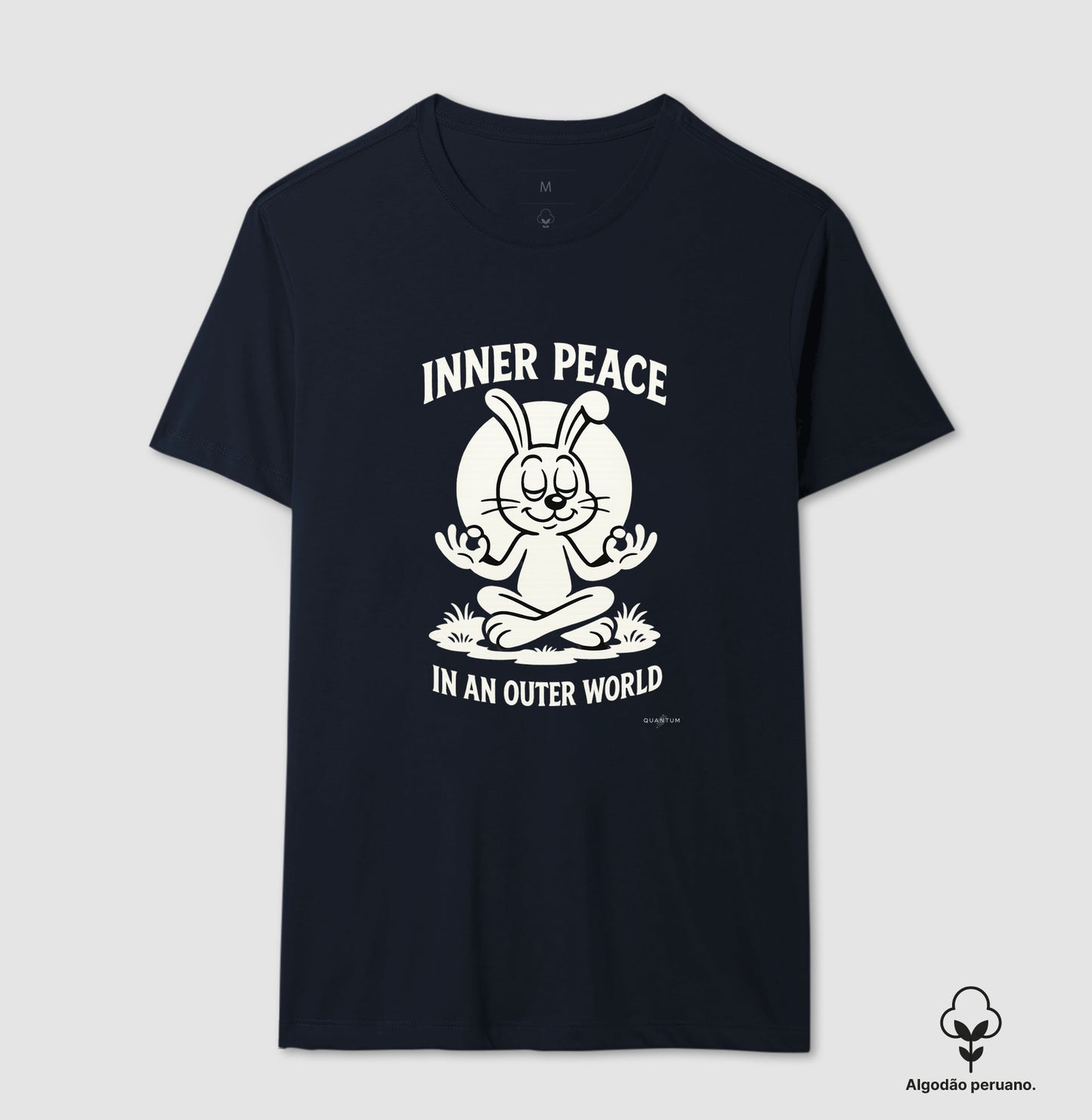 Camiseta premium Inner peace in an outer world