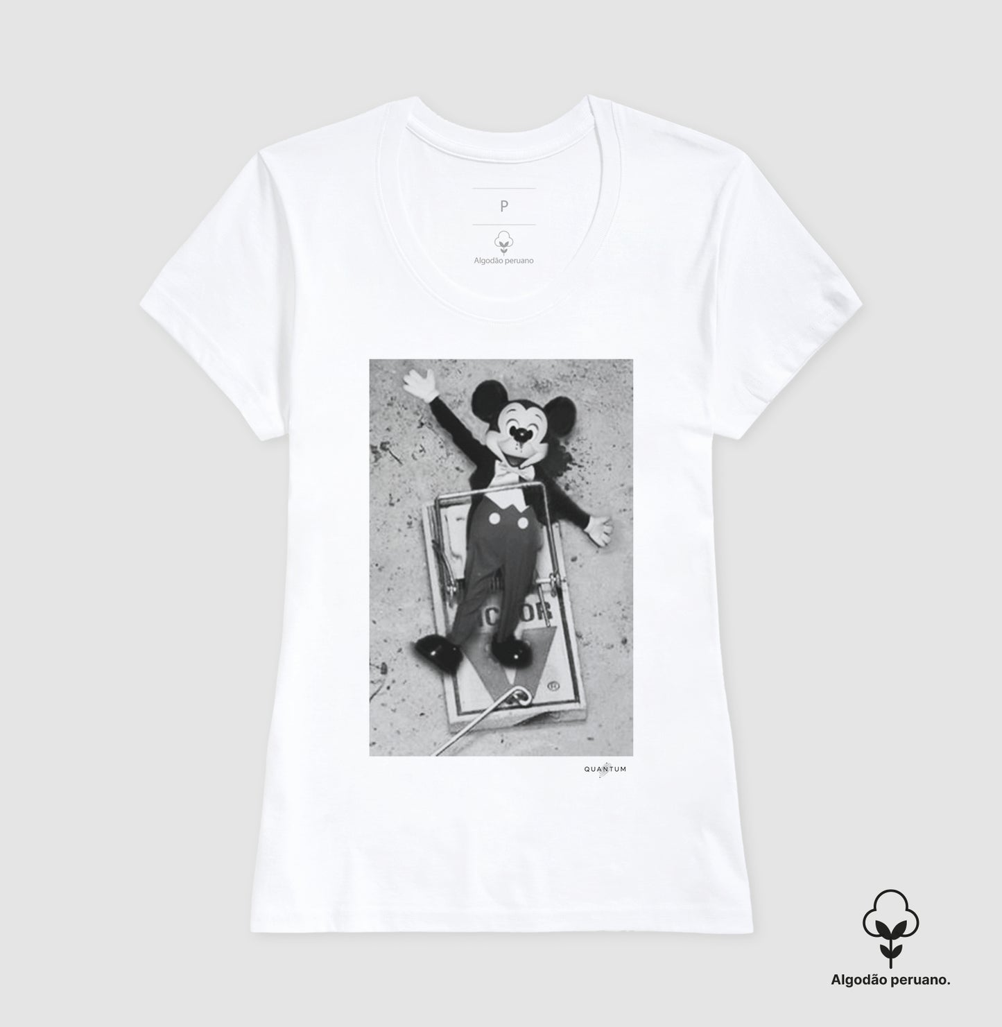 Camiseta Premium Game Over, Mickey!