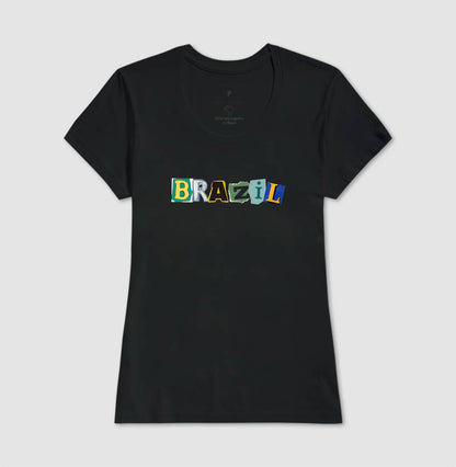 Camiseta Tradicional Colagem