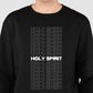 Moletom gola careca Holy Spirit