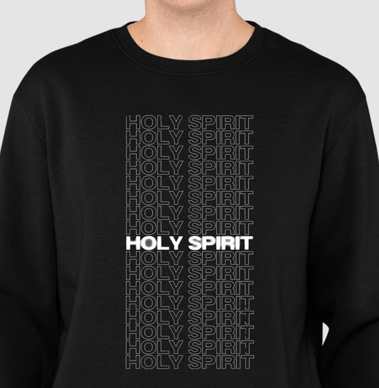 Moletom gola careca Holy Spirit