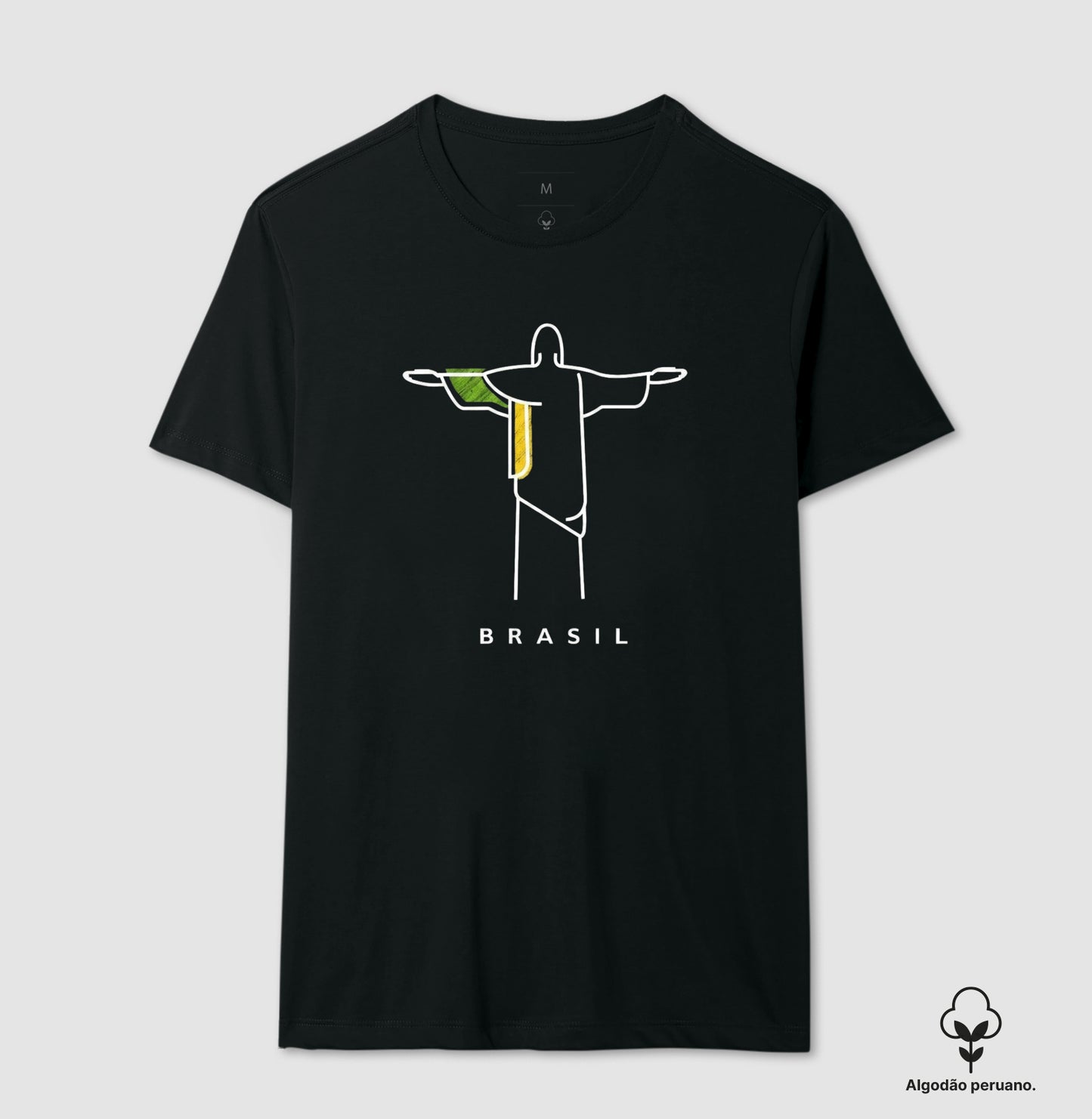 Camiseta Premium Deus é Brasileiro
