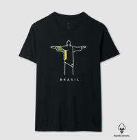 Camiseta Premium Deus é Brasileiro
