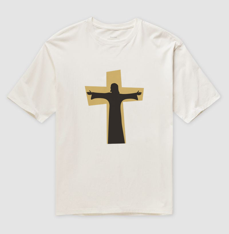 Camiseta oversized Vinde a Mim