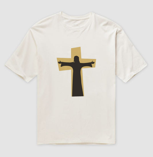 Camiseta oversized Vinde a Mim