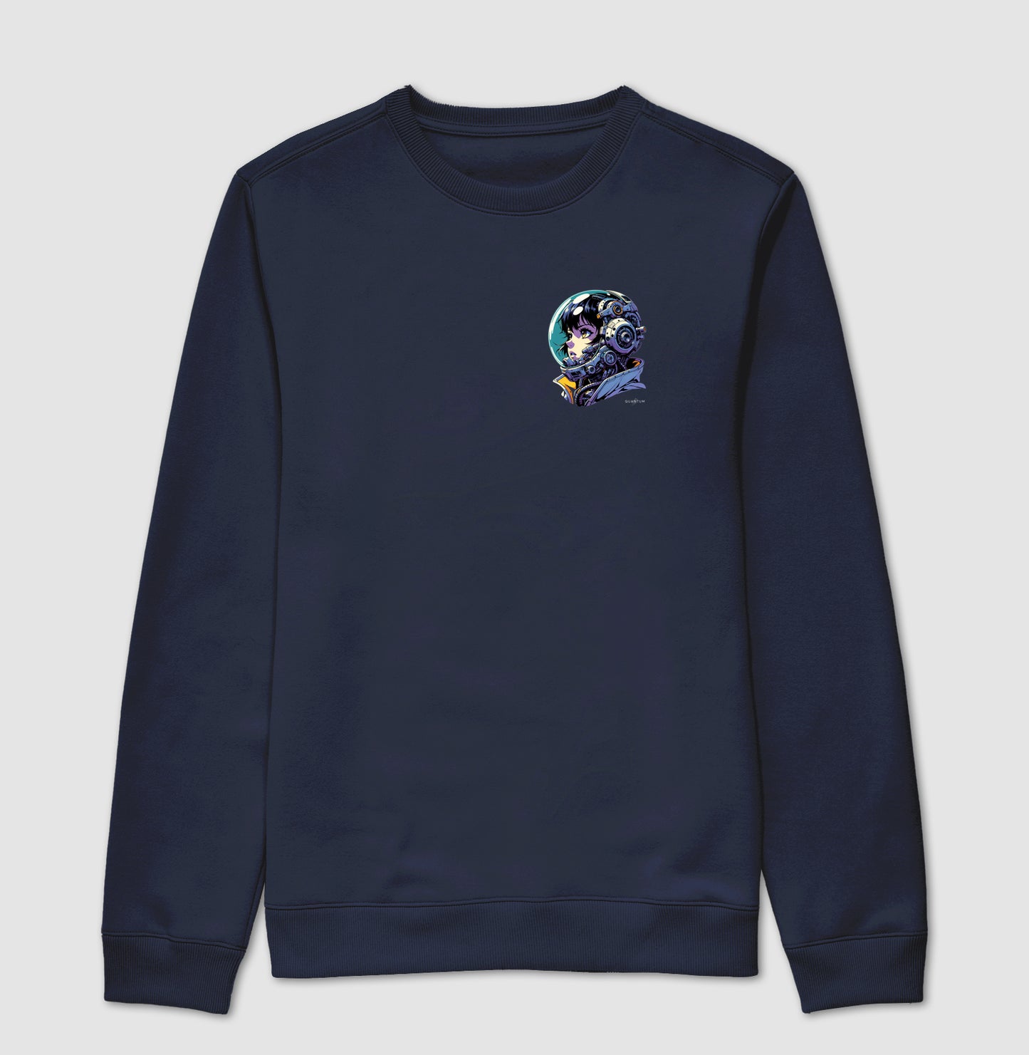 Moletom gola careca Astronauta futurista